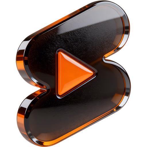 YouTube Shorts – 3D-Icon
